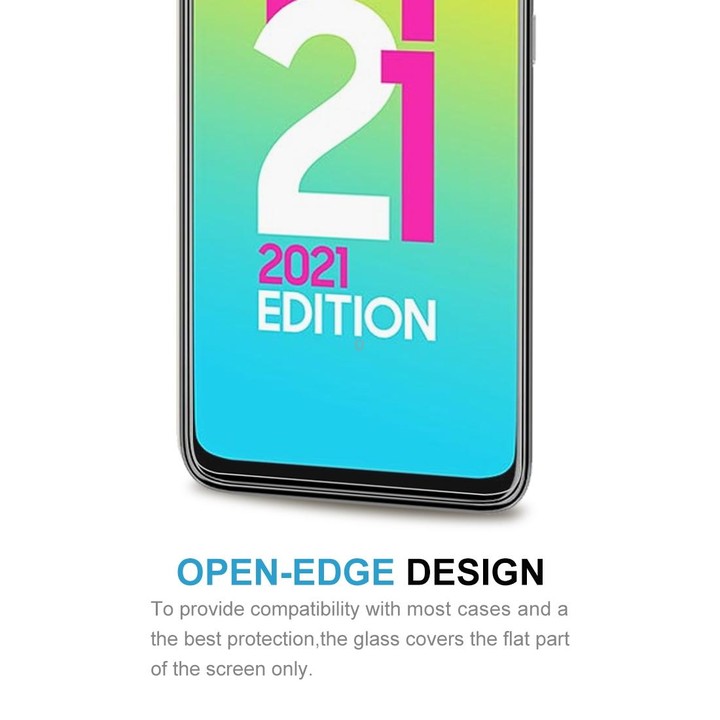 For Samsung Galaxy M21 2021/M21s/M21 50 PCS 0.26mm 9H 2.5D Tempered Glass Film