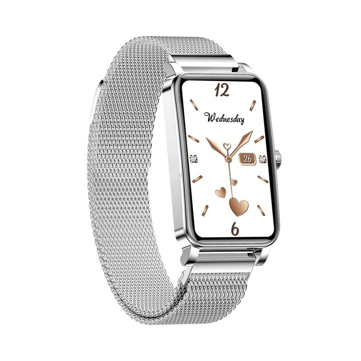 ZX19 1.45 inch HD Screen Bluetooth 5.0 IP68 Waterproof Women Smart Watch, Support Sleep Monitor / Menstrual Cycle Reminder / Hea