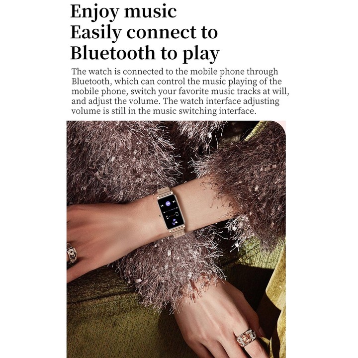 ZX19 1.45 inch HD Screen Bluetooth 5.0 IP68 Waterproof Women Smart Watch, Support Sleep Monitor / Menstrual Cycle Reminder / Hea