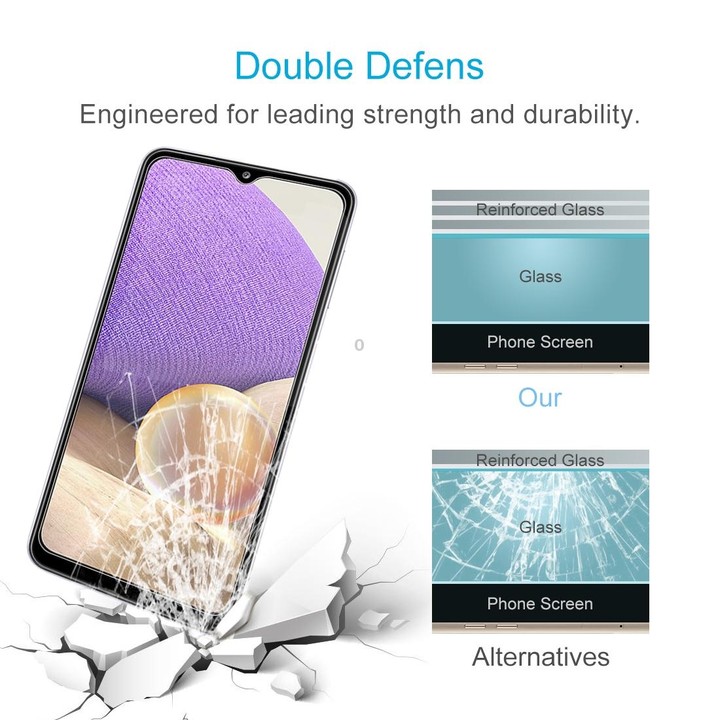 For Samsung Galaxy A32 5G 10 PCS 0.26mm 9H 2.5D Tempered Glass Film