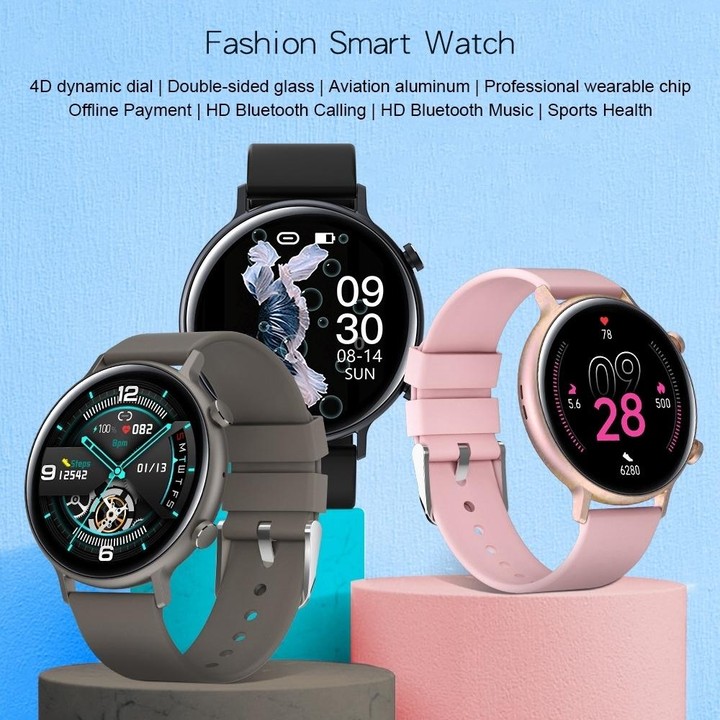 GW33 Pro 1.3 inch IPS Color Screen Bluetooth 5.1 30m Waterproof Smart Watch, Support Sleep Monitor / Heart Rate Monitor / Women