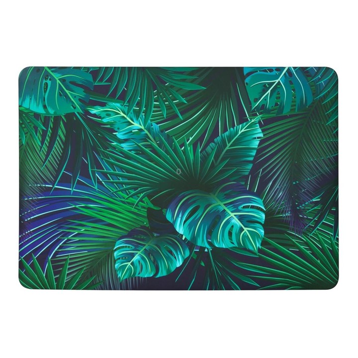 For Macbook Pro 16 inch Laptop Water Stick Style Protective Case(Palm Leaf)