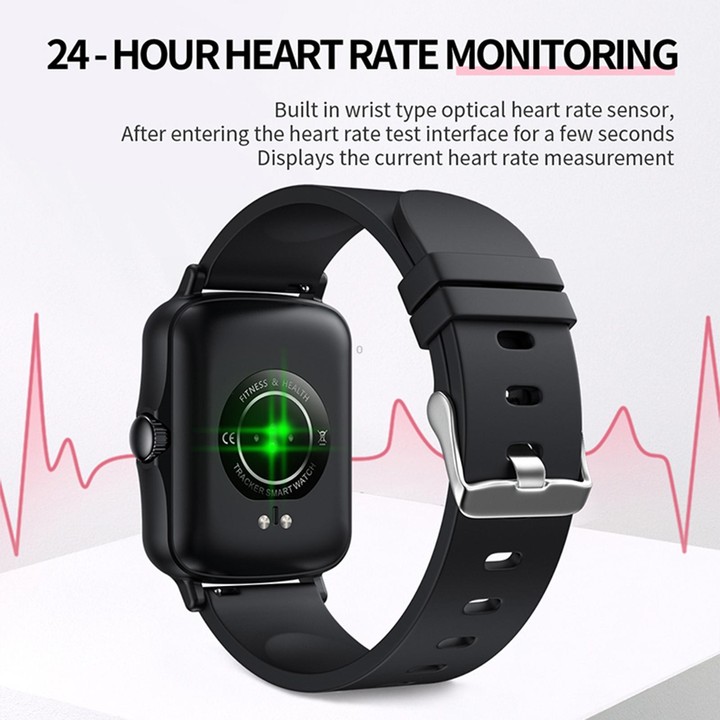 PTone 1.44 inch HD Touch Screen IP67 Waterproof Smart Watch, Support Sleep Monitoring / Heart Rate Monitoring / Blood Pressure M