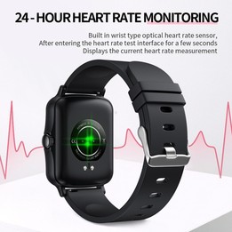 PTone 1.44 inch HD Touch Screen IP67 Waterproof Smart Watch, Support Sleep Monitoring / Heart Rate Monitoring / Blood Pressure M