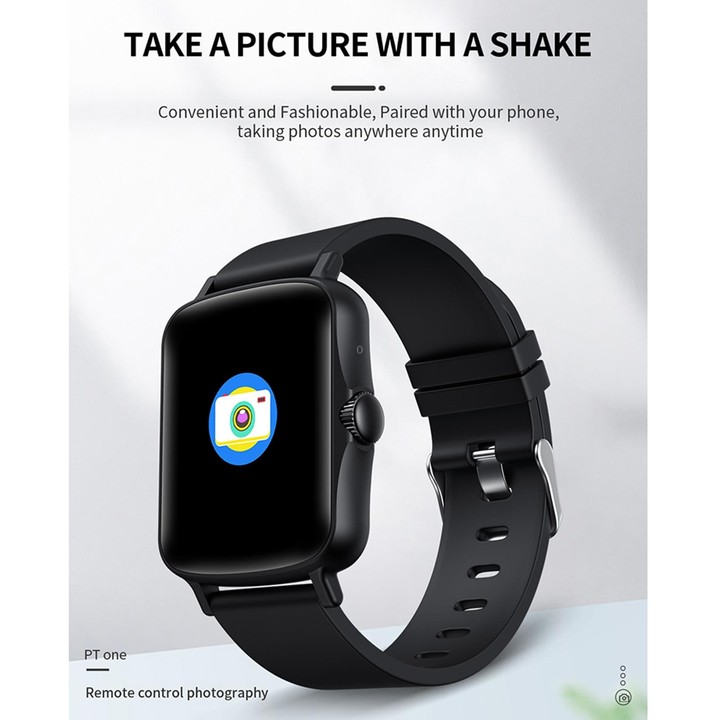 PTone 1.44 inch HD Touch Screen IP67 Waterproof Smart Watch, Support Sleep Monitoring / Heart Rate Monitoring / Blood Pressure M