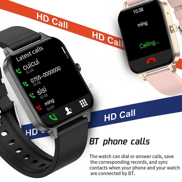 MX7 1.69 inch IPS Touch Screen IP68 Waterproof Smart Watch, Support Sleep Monitoring / Heart Rate Monitoring / Bluetooth Call /