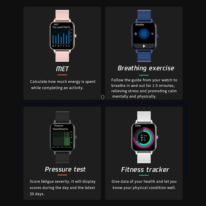MX7 1.69 inch IPS Touch Screen IP68 Waterproof Smart Watch, Support Sleep Monitoring / Heart Rate Monitoring / Bluetooth Call /