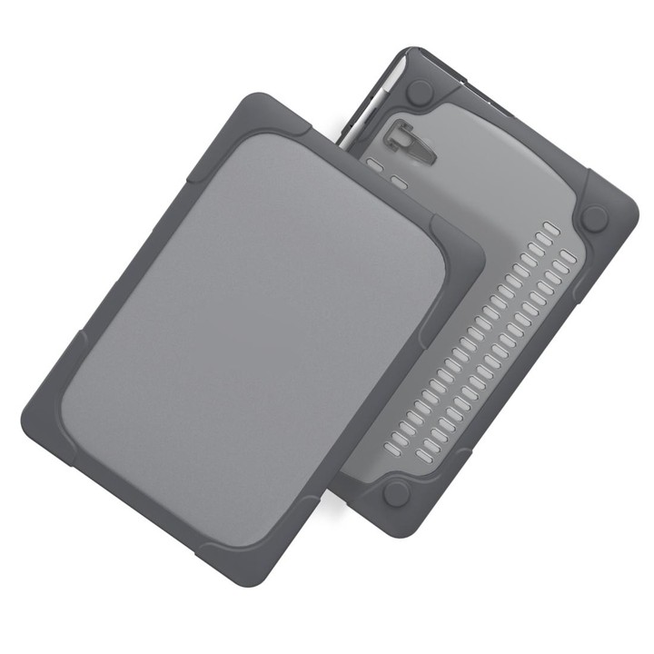 For MacBook Air 13.3 inch A1932 (2018) TPU + PC Two Color Laptop Protective Case(Grey)