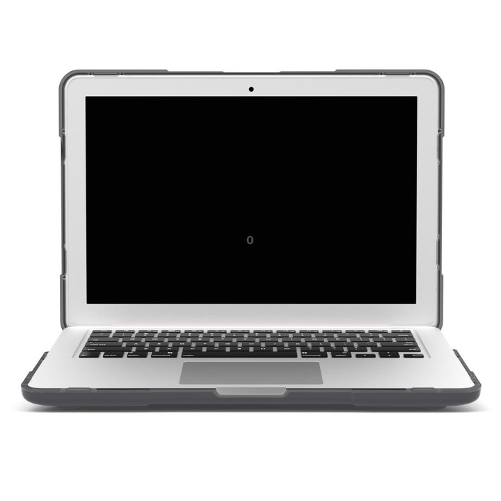 For MacBook Air 13.3 inch A1932 (2018) TPU + PC Two Color Laptop Protective Case(Grey)