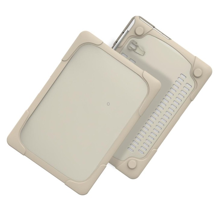 For MacBook Air 13.3 inch A1932 (2018) TPU + PC Two Color Laptop Protective Case(Khaki)