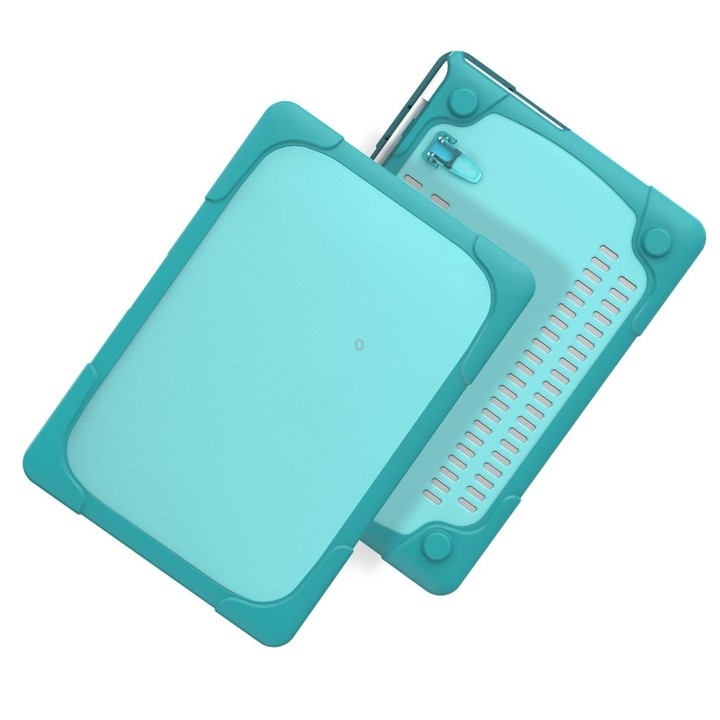 For MacBook Air 13.3 inch A1932 (2018) TPU + PC Two Color Laptop Protective Case(Sky Blue)