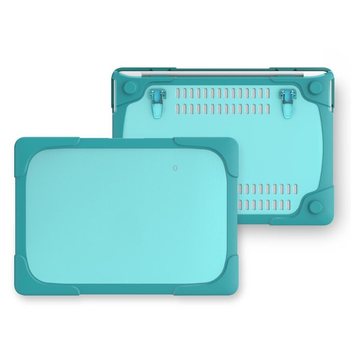 For MacBook Pro 13.3 inch with Touch Bar (A2159 / A1989) TPU + PC Two Color Laptop Protective Case(Sky Blue)