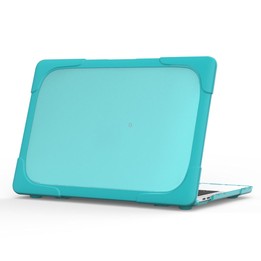 For MacBook Pro 13.3 inch with Touch Bar (A2159 / A1989) TPU + PC Two Color Laptop Protective Case(Sky Blue)