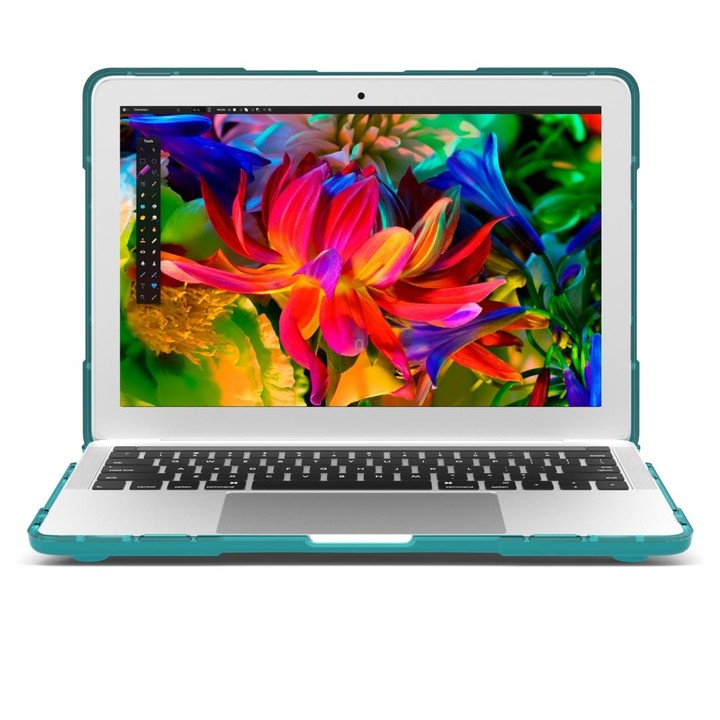 For MacBook Pro 13.3 inch with Touch Bar (A2159 / A1989) TPU + PC Two Color Laptop Protective Case(Sky Blue)