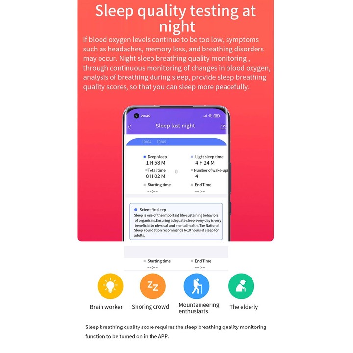 HT5 1.57 inch IPS Touch Screen IP68 Waterproof Smart Watch, Support Sleep Monitoring / Heart Rate Monitoring / Body Temperature
