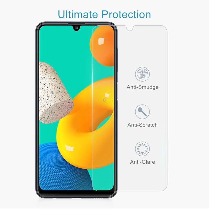 For Samsung Galaxy M32 4G 50 PCS 0.26mm 9H 2.5D Tempered Glass Film