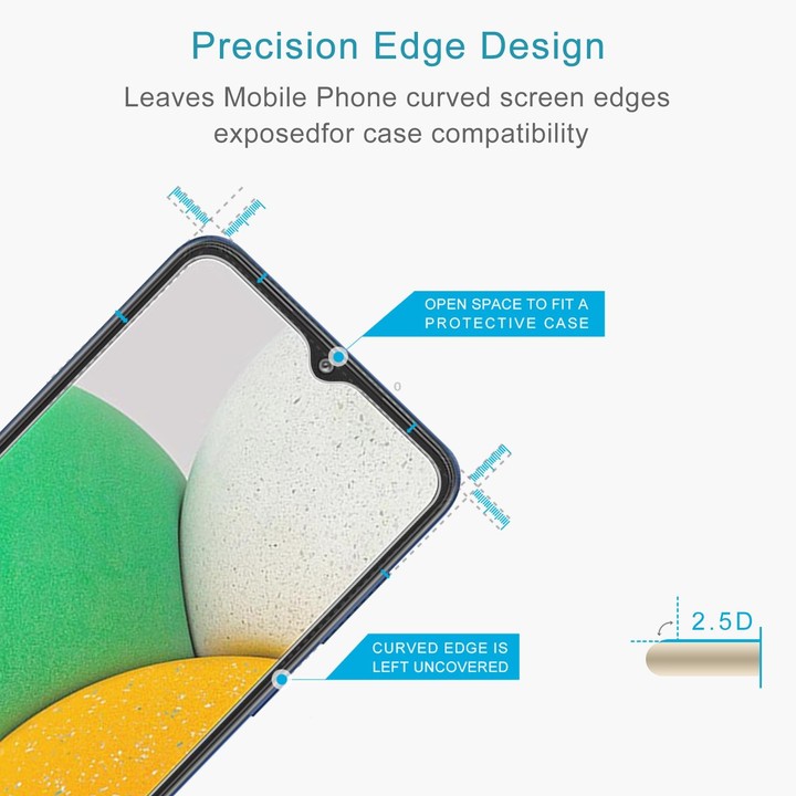 10 PCS 0.26mm 9H 2.5D Tempered Glass Film For Samsung Galaxy A03