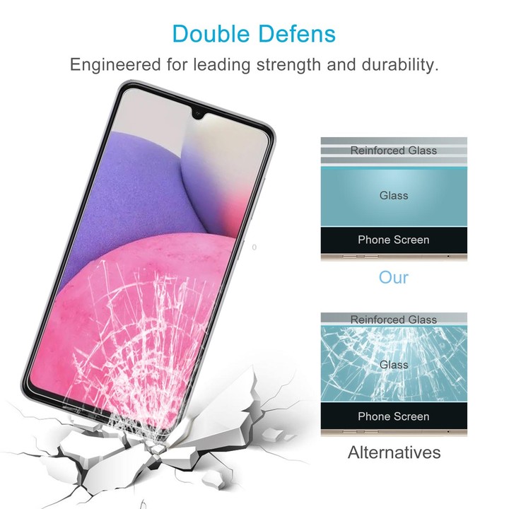 10 PCS 0.26mm 9H 2.5D Tempered Glass Film For Samsung Galaxy A33 5G