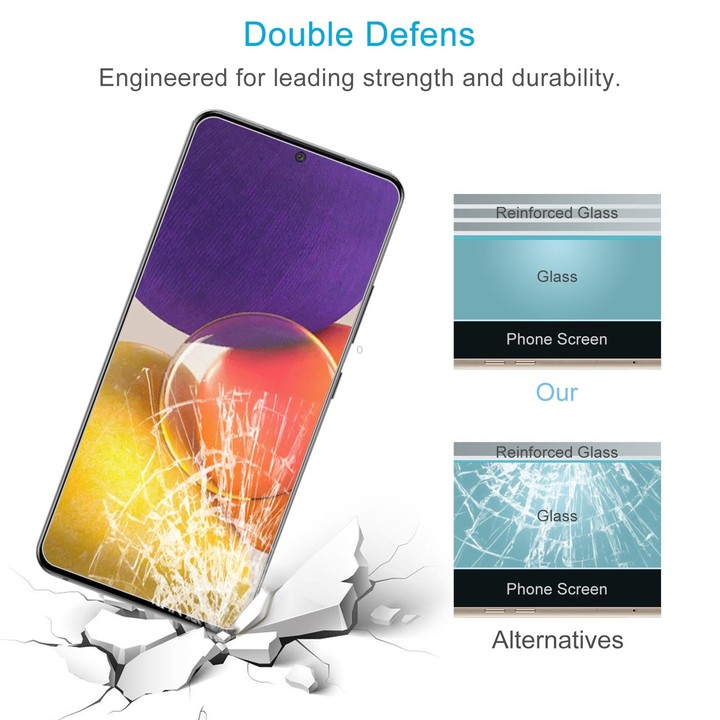 10 PCS 0.26mm 9H 2.5D Tempered Glass Film For Samsung Galaxy A82