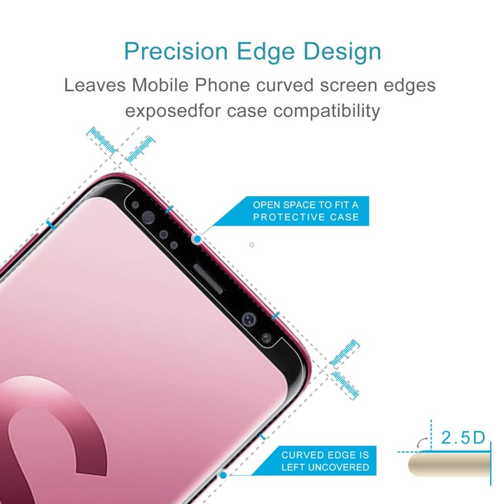 10 PCS 0.26mm 9H 2.5D Tempered Glass Film For Samsung Galaxy S Light Luxury