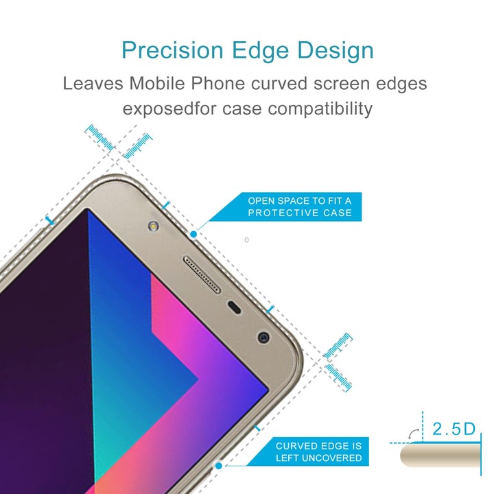 10 PCS 0.26mm 9H 2.5D Tempered Glass Film For Samsung Galaxy J7 Nxt