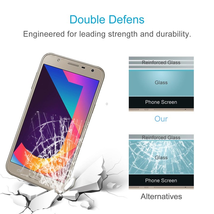 10 PCS 0.26mm 9H 2.5D Tempered Glass Film For Samsung Galaxy J7 Nxt