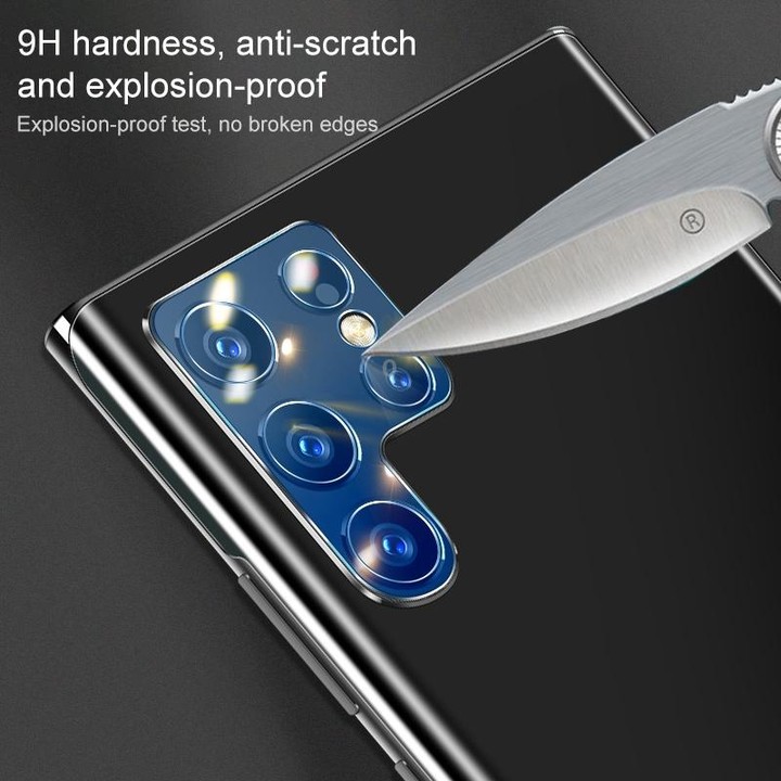 For Samsung Galaxy S22 Ultra 5G 0.26mm 9H 2.5D Rear Camera Lens Tempered Glass Film