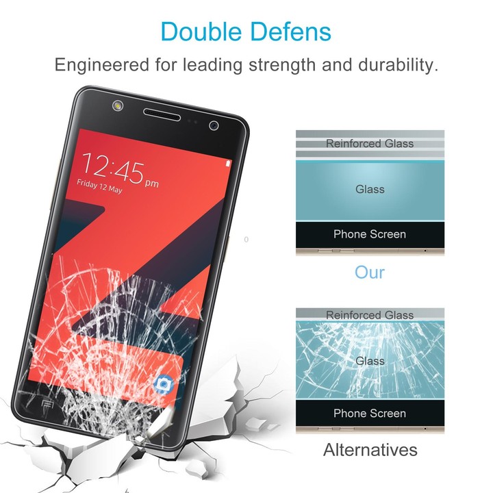 50 PCS 0.26mm 9H 2.5D Tempered Glass Film For Samsung Z4