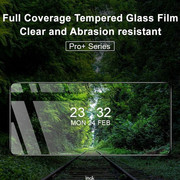 For Samsung Galaxy A73 imak 9H Full Screen Tempered Glass Film Pro+ Series