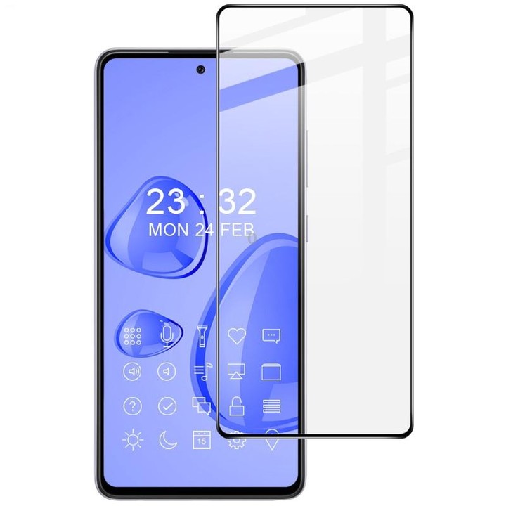 For Samsung Galaxy A73 imak 9H Full Screen Tempered Glass Film Pro+ Series