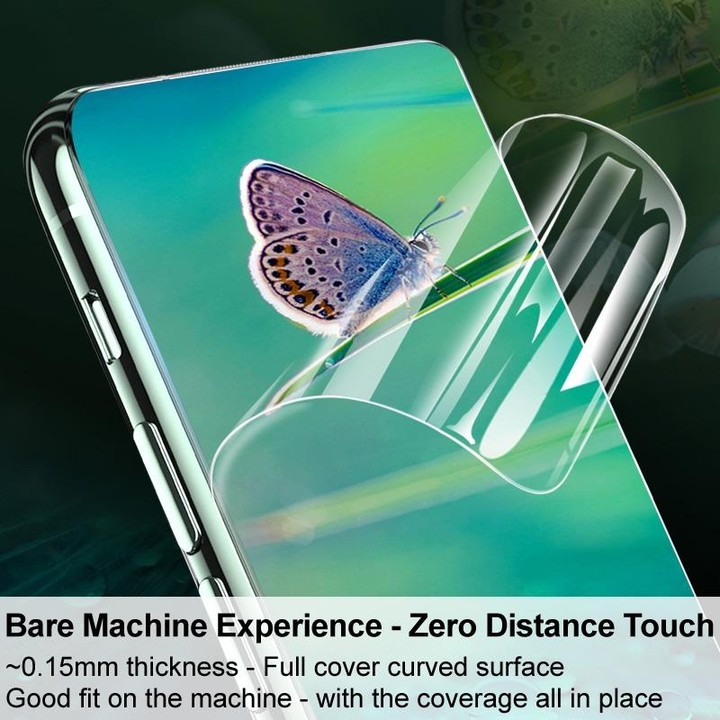 For Samsung Galaxy S21 FE 5G 2 PCS imak Curved Full Screen Hydrogel Film Front Protector