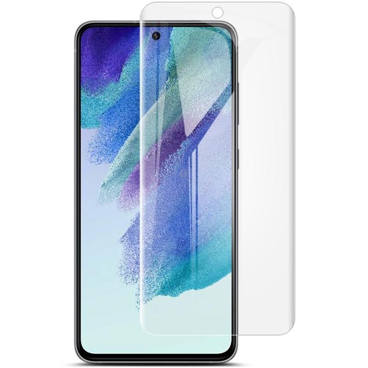 For Samsung Galaxy S21 FE 5G 2 PCS imak Curved Full Screen Hydrogel Film Front Protector