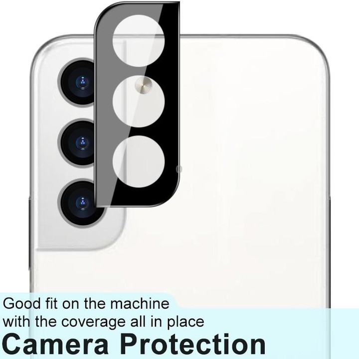 For Samsung Galaxy S22 5G / S22+ 5G imak Rear Camera Lens Glass Film Black Version