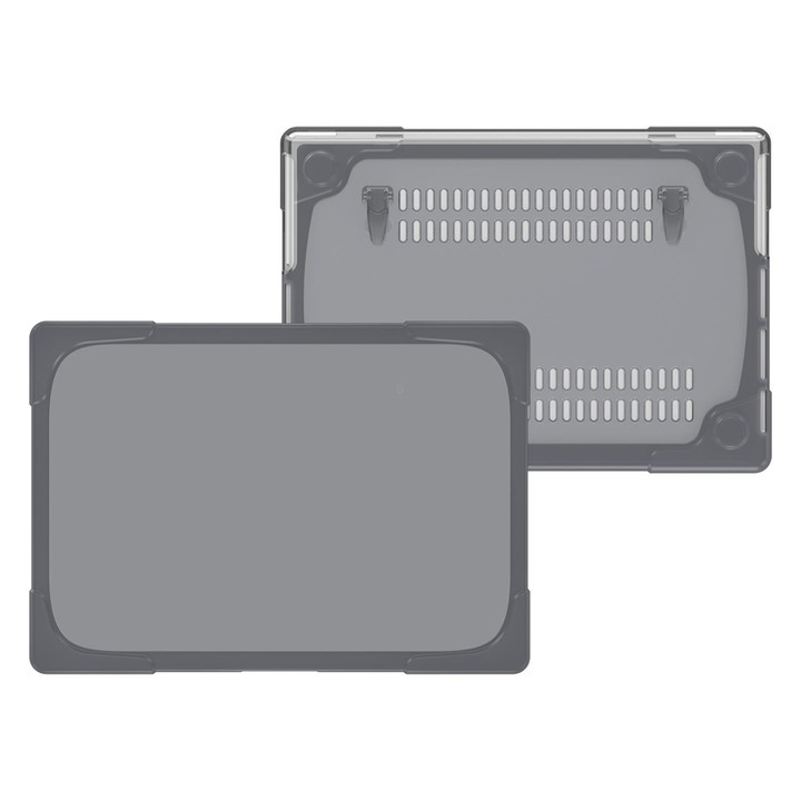 TPU + PC Two Color Laptop Protective Case For MacBook Pro 14.2 inch A2442 2021(Grey)