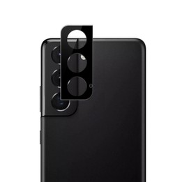 For Samsung Galaxy S22+ 5G mocolo 2.5D 9H Rear Camera Lens Tempered Glass Film(Black)
