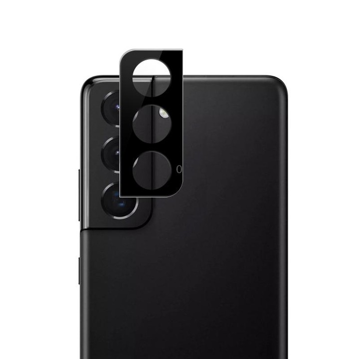 For Samsung Galaxy S22+ 5G mocolo 2.5D 9H Rear Camera Lens Tempered Glass Film(Black)