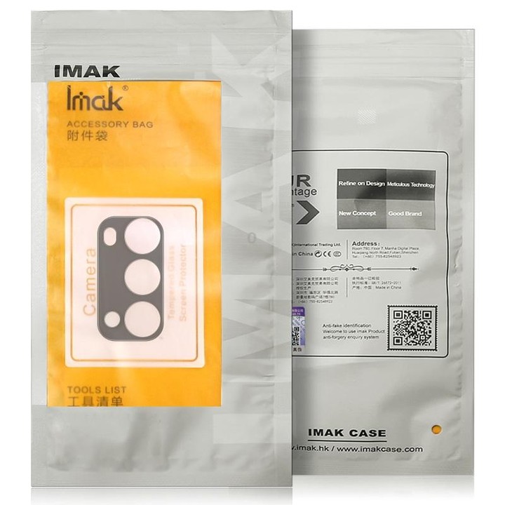 imak Integrated Rear Camera Lens Tempered Glass Film with Lens Cap Black Version For Samsung Galaxy A53 5G