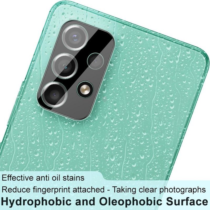 imak Integrated Rear Camera Lens Tempered Glass Film with Lens Cap Black Version For Samsung Galaxy A53 5G