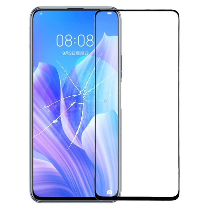 For Honor X10 5G Front Screen Outer Glass Lens with OCA Optically Clear Adhesive