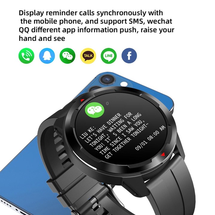MT13 1.32 inch TFT Screen Smart Watch, Support Bluetooth Call & Alipay(Blue)