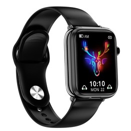 X8 1.69 inch IPS Screen Smart Watch TWS Earbuds, Support Bluetooth Call(Black)