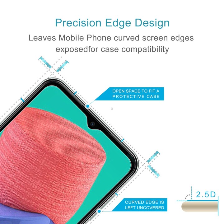 10 PCS 0.26mm 9H 2.5D Tempered Glass Film For Samsung Galaxy M33 / M23 / F23 / M13 / F13 / Jump2 / M13 4G