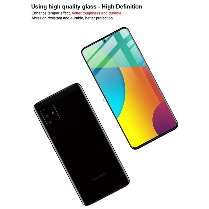 For Galaxy A51 IMAK 9H Full Screen Tempered Glass Film Pro+ Version