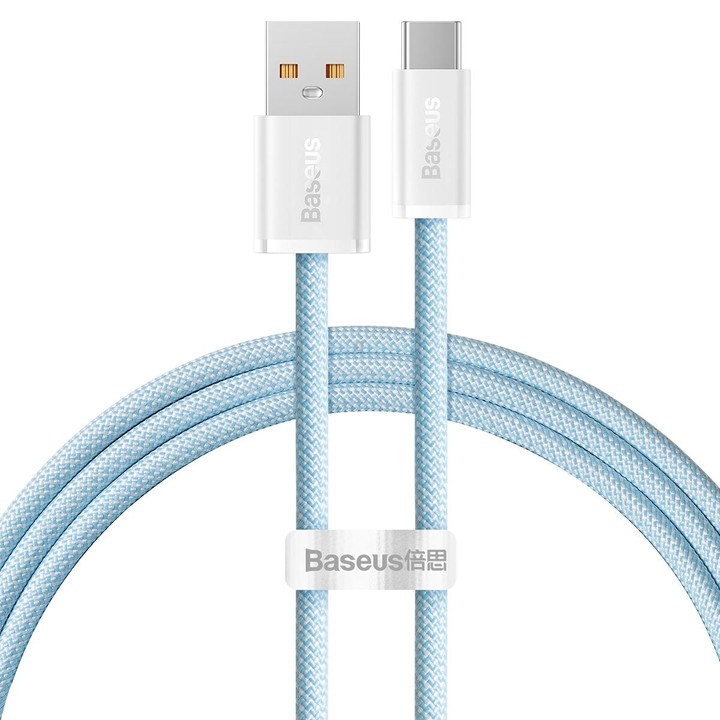 Baseus 100W USB to Type-C / USB-C Dynamic Series Fast Charging Data Cable, Length:1m(Blue)
