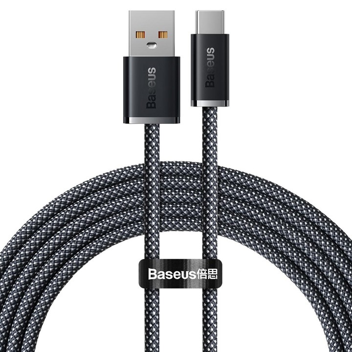 Baseus 100W USB to Type-C / USB-C Dynamic Series Fast Charging Data Cable, Length:2m(Dark Grey Blue)