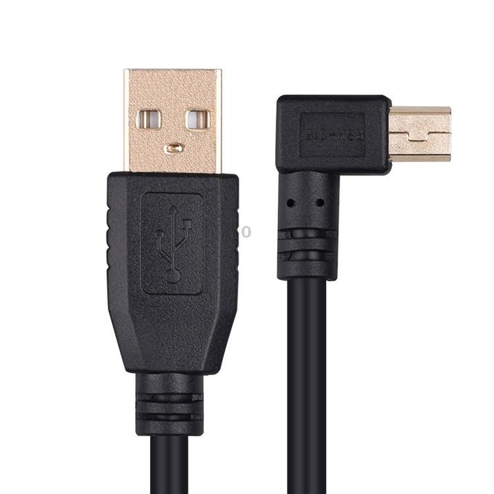 20m Elbow Mini 5 Pin to USB 2.0 Camera Extension Data Cable