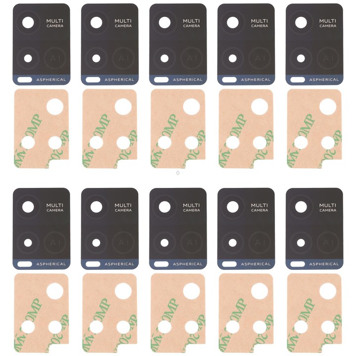 For vivo Y32 V2158A 10pcs Back Camera Lens