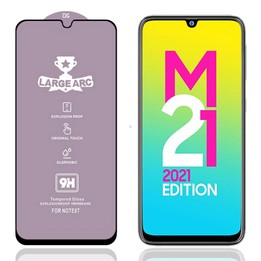 9H HD Alumina Tempered Glass Film For Samsung Galaxy M21 2021