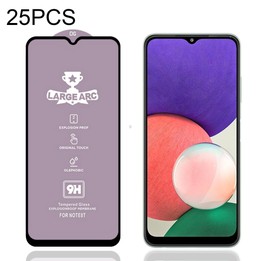 25 PCS 9H HD Alumina Tempered Glass Film For Samsung Galaxy A22 5G / A23