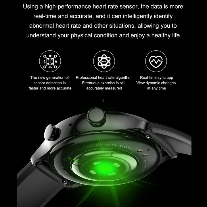 HK8Pro 1.36 inch AMOLED Screen Steel Strap Smart Watch, Support NFC Function / Blood Oxygen Monitoring(Black)